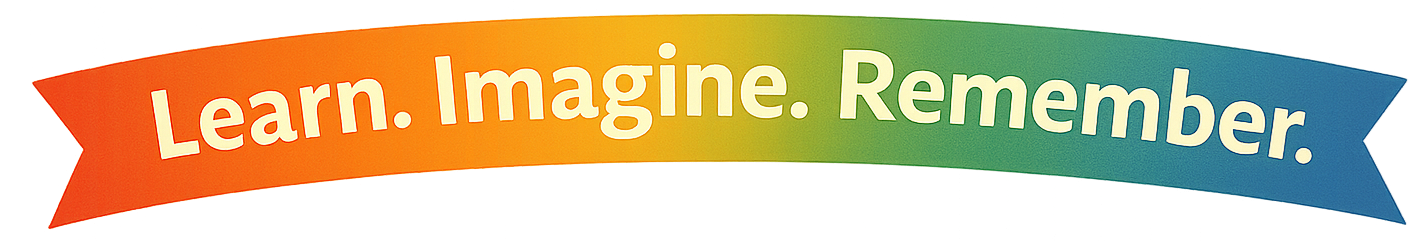 Banner Learn. Imagine. Remember